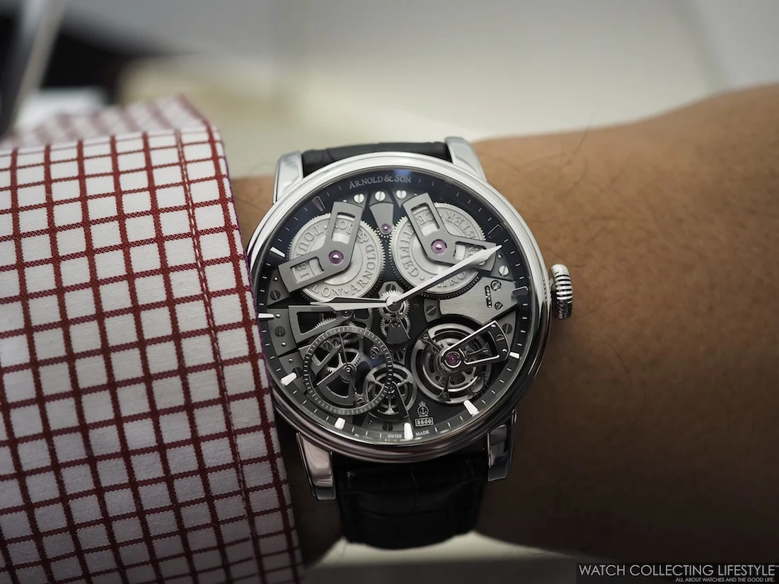 アールヌーボー　ピューター　ジャルディニエール Insider: Arnold & Son Tourbillon Chronometer No. 36 Tribute